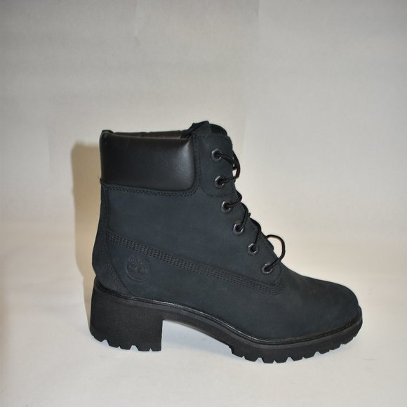 TIMBERLAND WOMEN'S KINSLEY 6-INCH WATERPROOF BOOTS Black Size 9 US - Picture 3 of 10